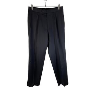 HUGO BOSS Men's Baker Jazz 100% Virgin Wool Pant Black Size 38S